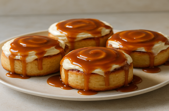 Синабоны с карамелью